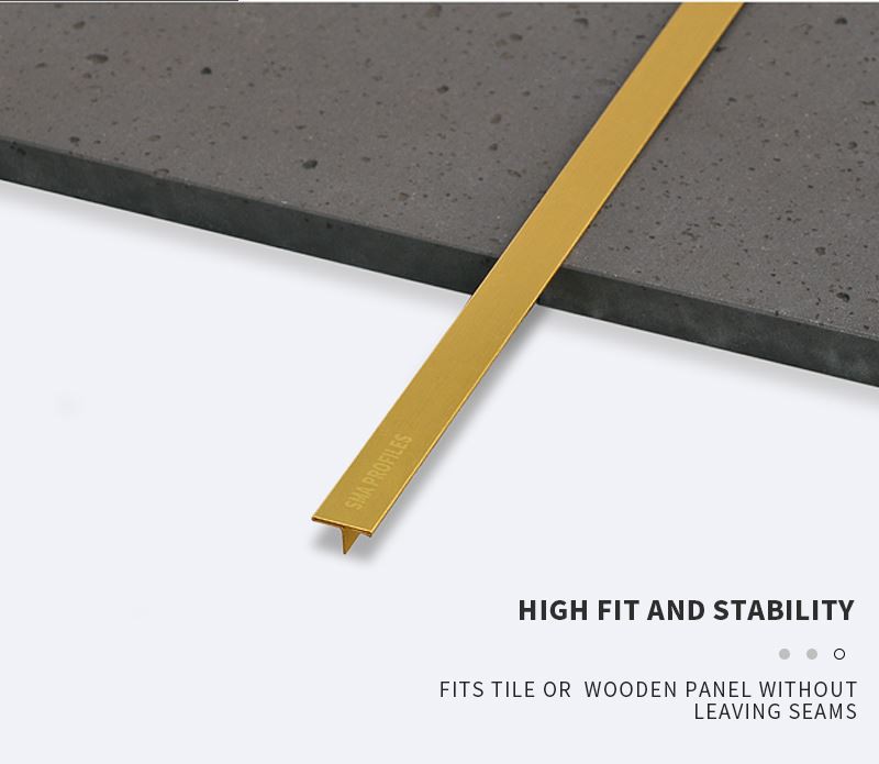 2. copper floor transition strip