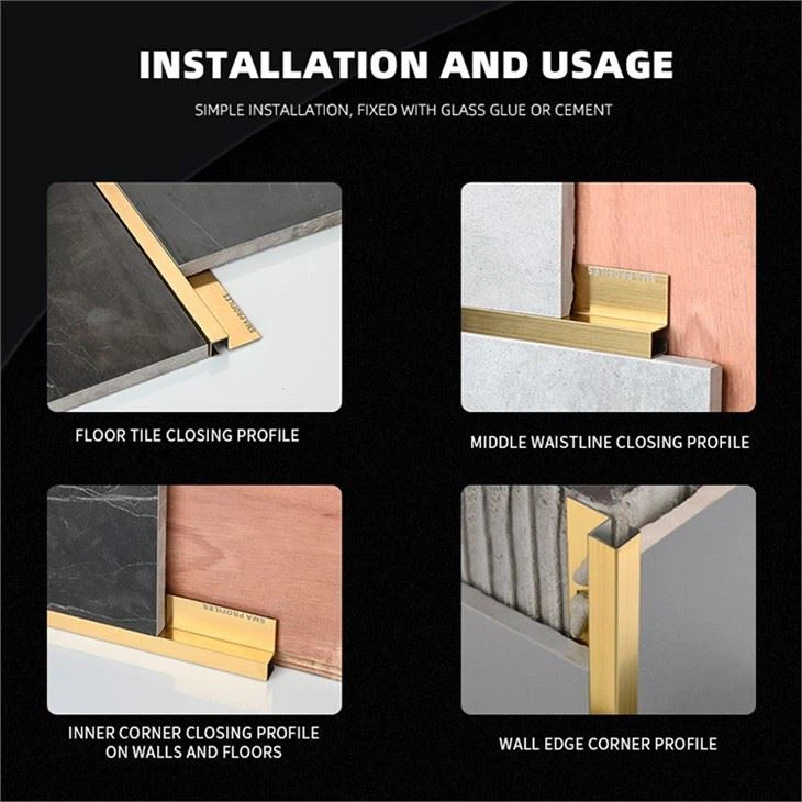 Floor Transition Angle Tile Trim